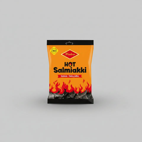 Halva Hot Salmiakki 160 g