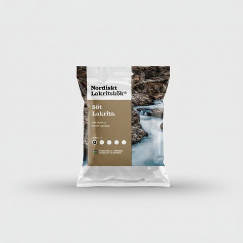 Nordiskt Lakritskök Söt 120g