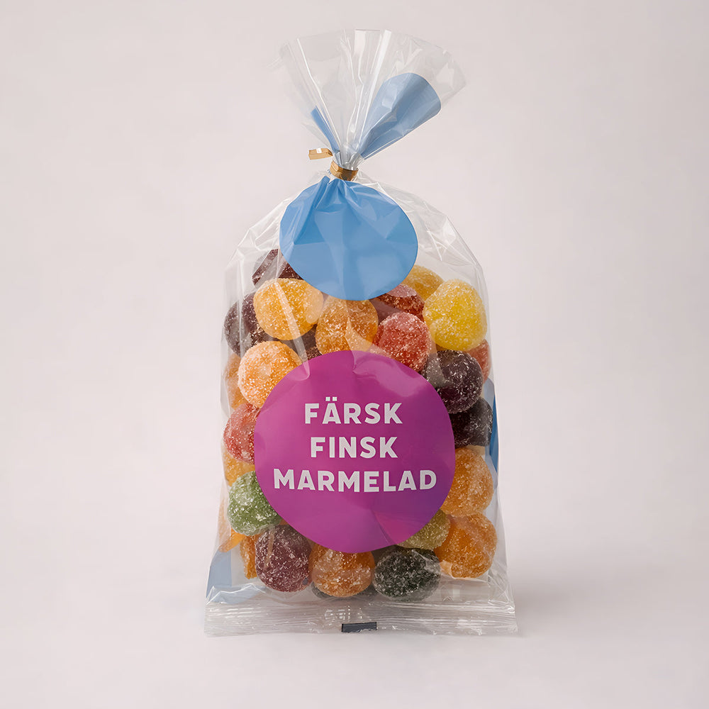 Marmeladkulor 215g – Finsk Lakrits